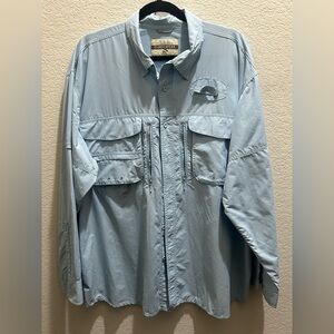 Cabela's Light Blue Guidewear Men's Field Jacket